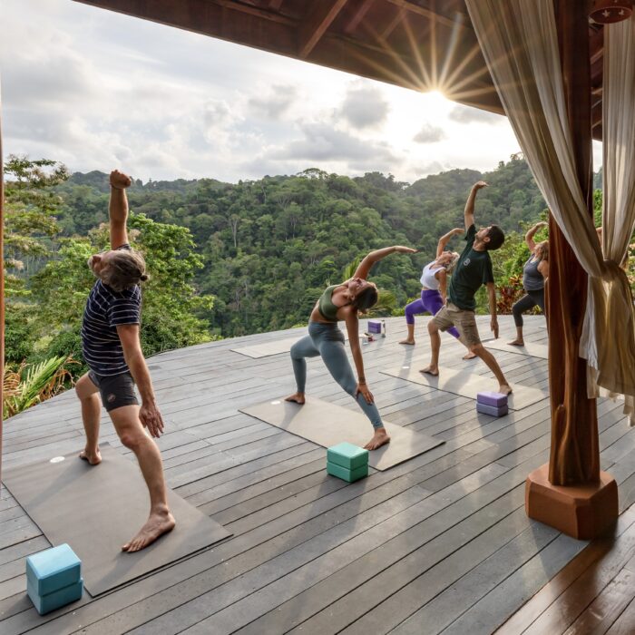 Yoga at the Osa Peninsula Wellness Center Costa Rica